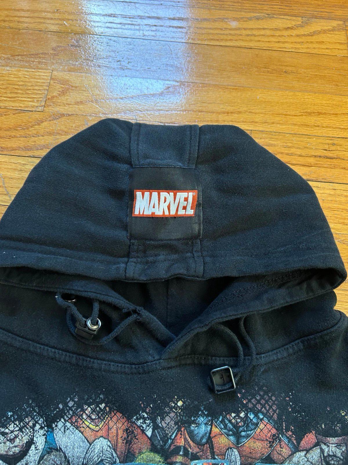 Vintage Marvel Avengers Civil War Mad Engine Hoodie Sweater