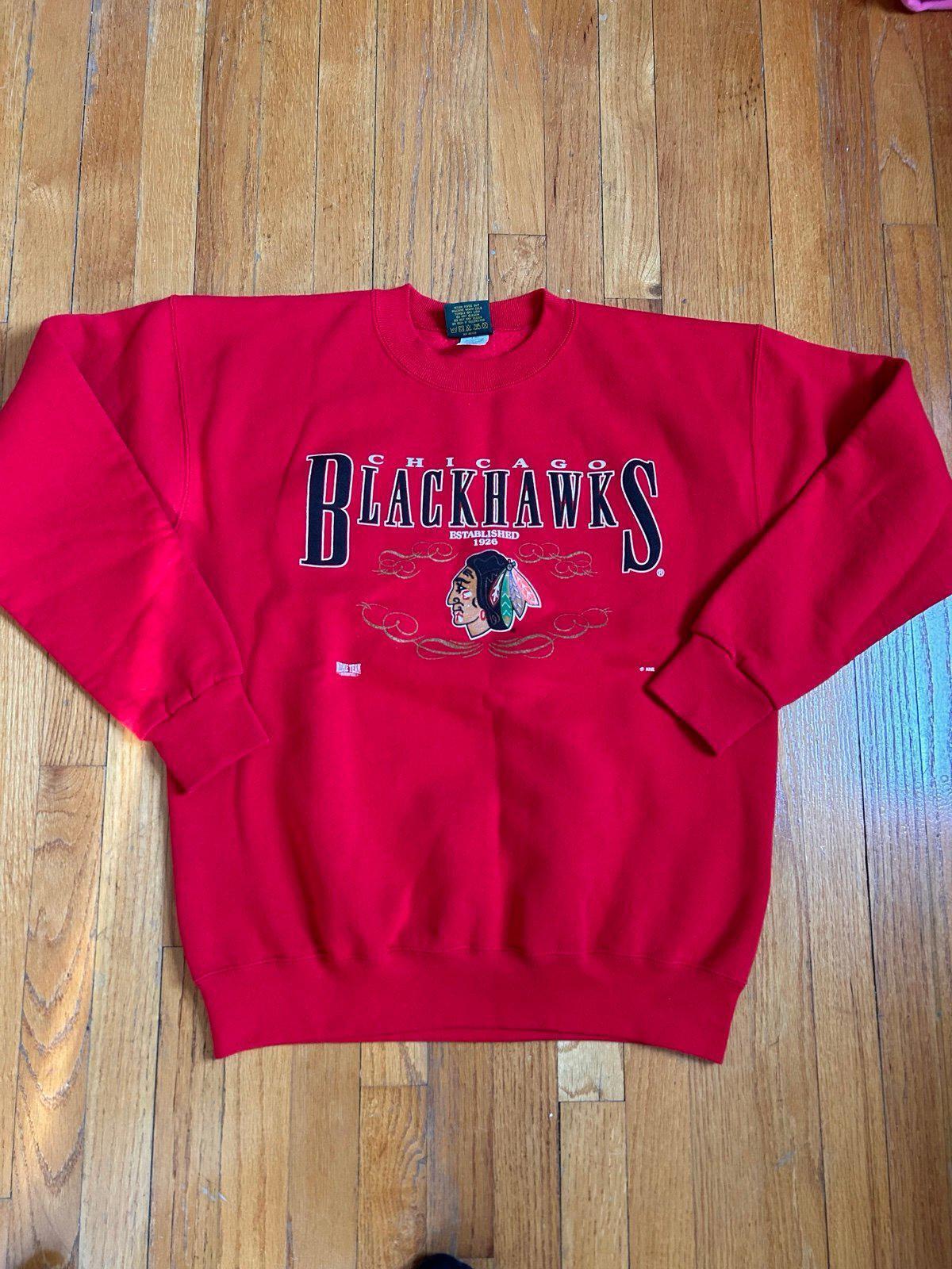 Vintage 90s NHL Chicago Blackhawks Hockey Crewneck