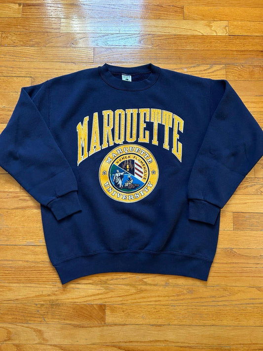 Vintage University of Milwaukee Wisconsin Marquette Eagles Crewneck