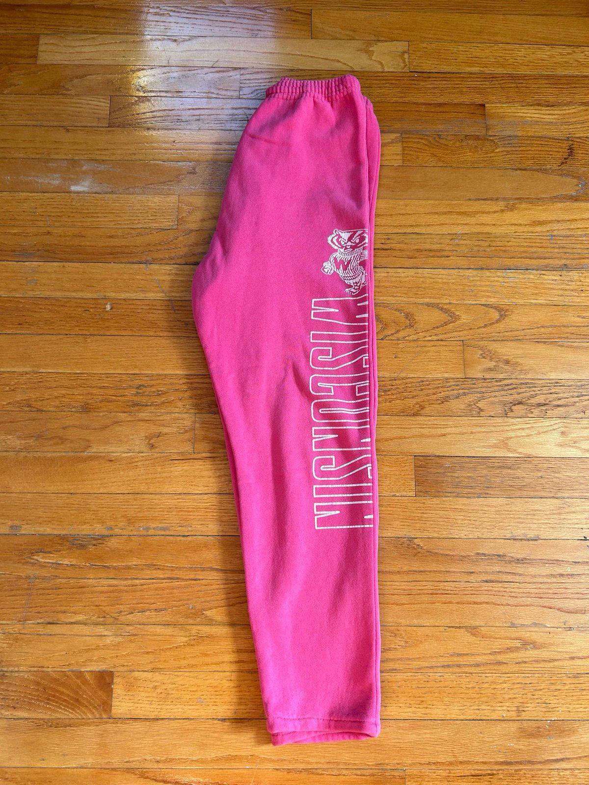 Vintage University of Wisconsin Badgers College NCAA Sweat Pants Joggers