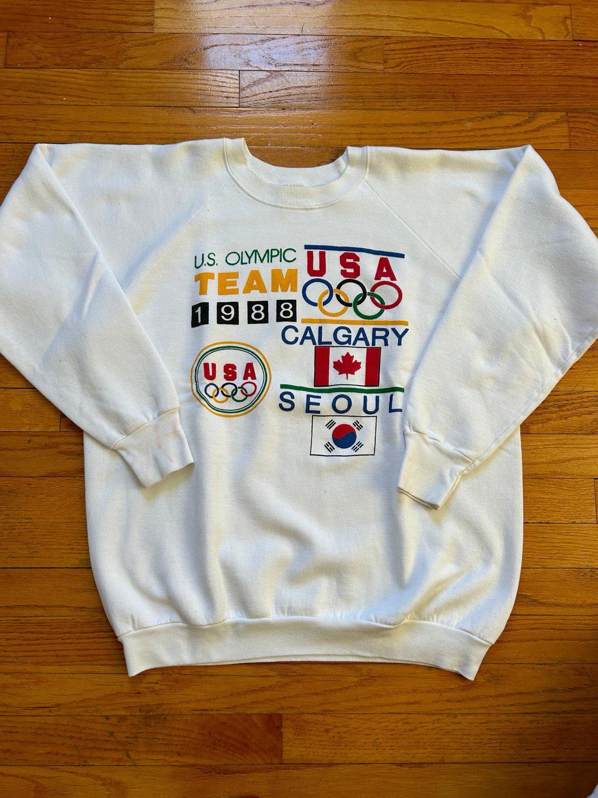 Vintage 1988 Seoul USA Olympics Crewneck