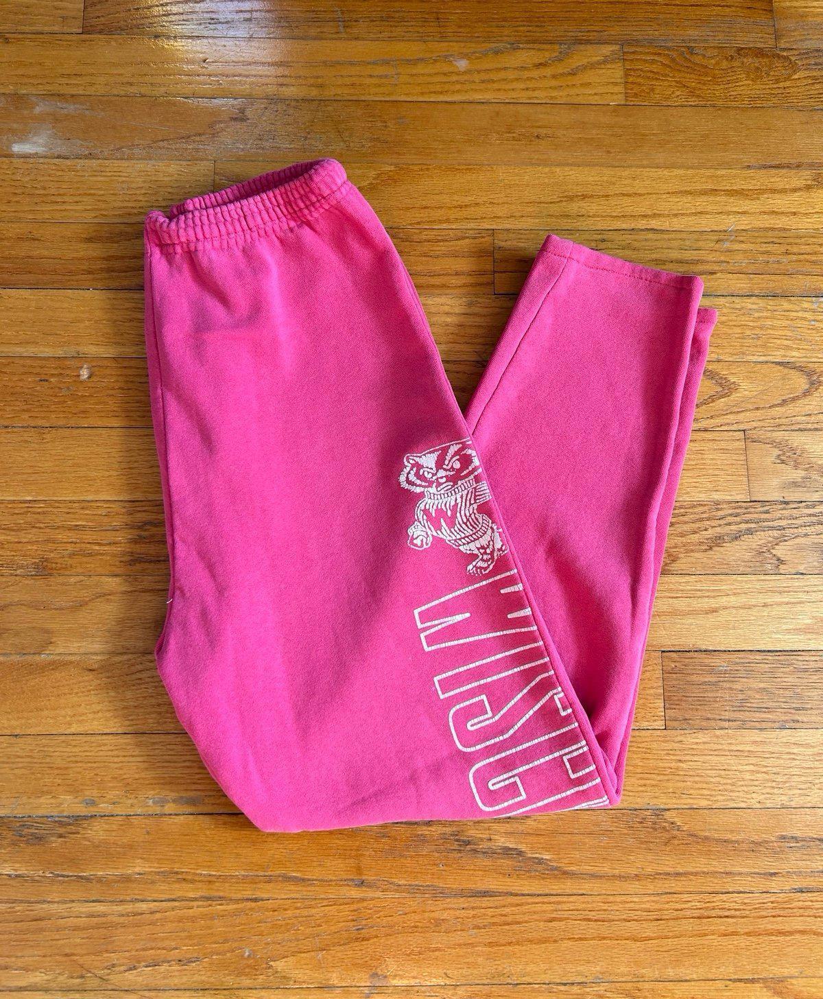 Vintage University of Wisconsin Badgers College NCAA Sweat Pants Joggers