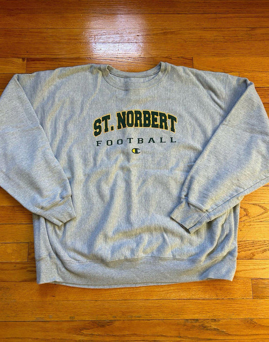 Vintage Wisconsin St. Norbert Football Champion Crewneck