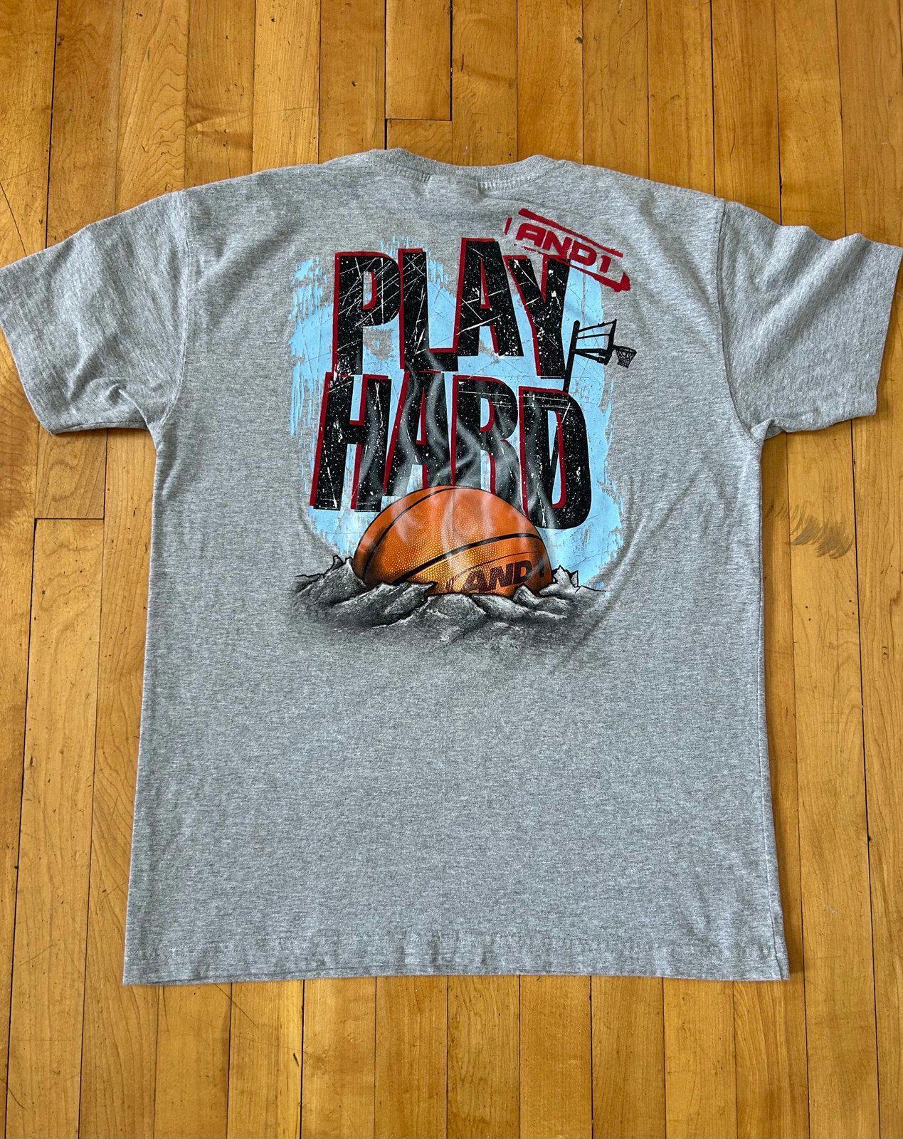 Vintage And 1 Work Hard T-Shirt