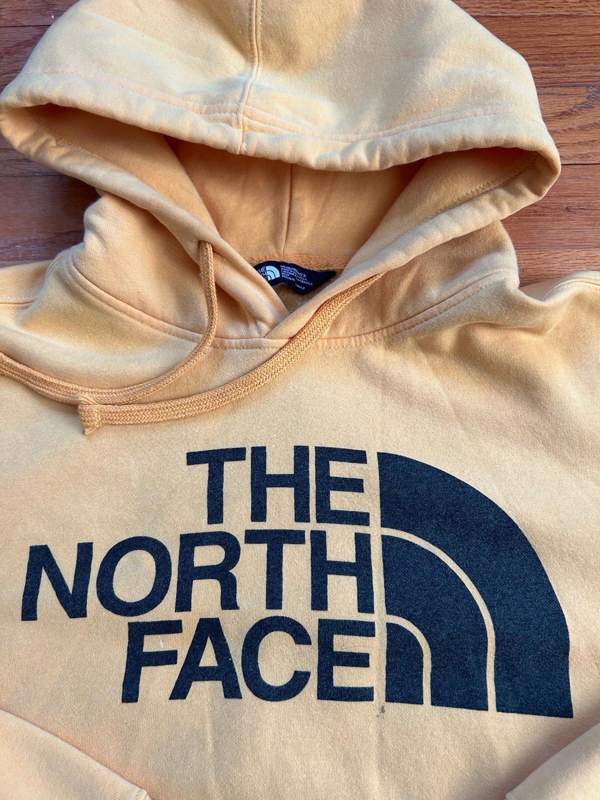 The North Face Yellow Hoodie