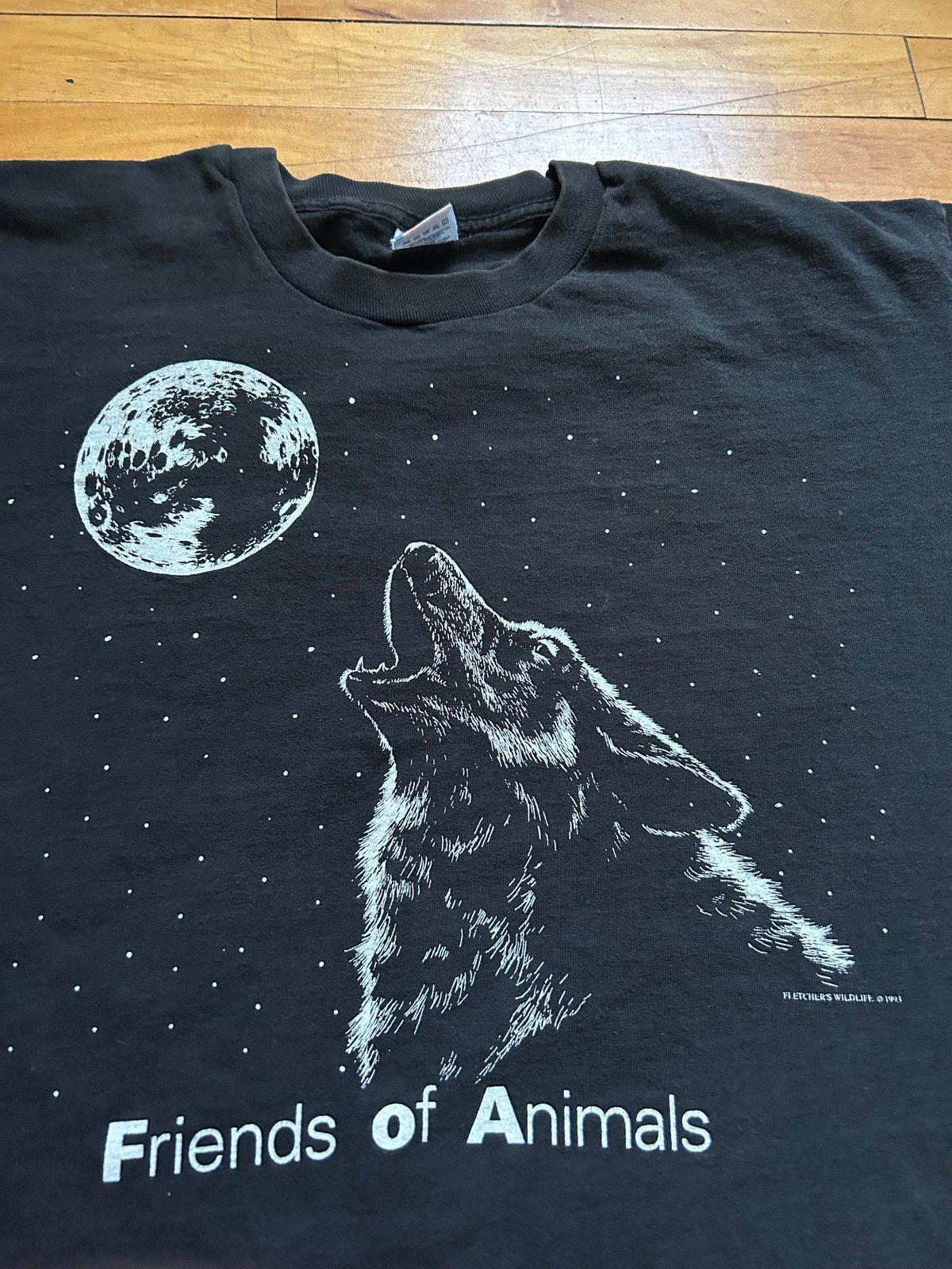 Vintage Nature Wolf T-Shirt