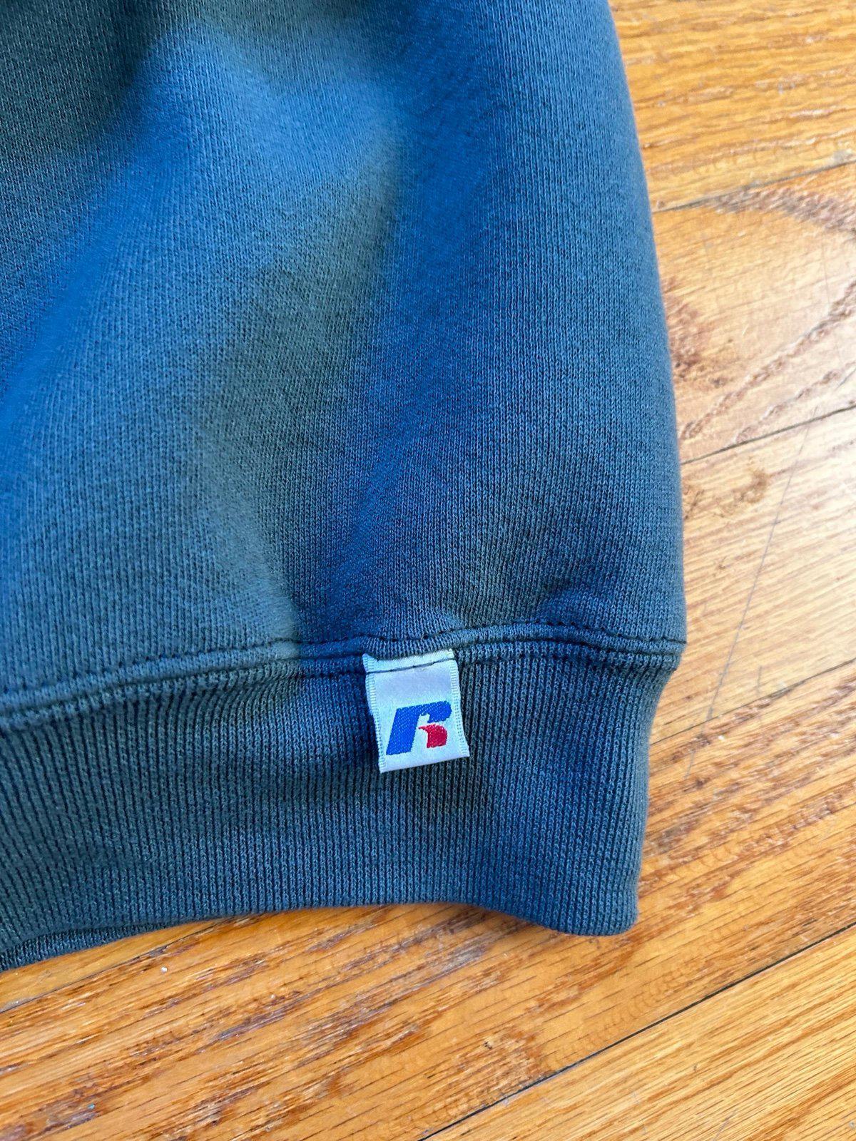 Vintage Russell Athletic Grey Blue Crewneck