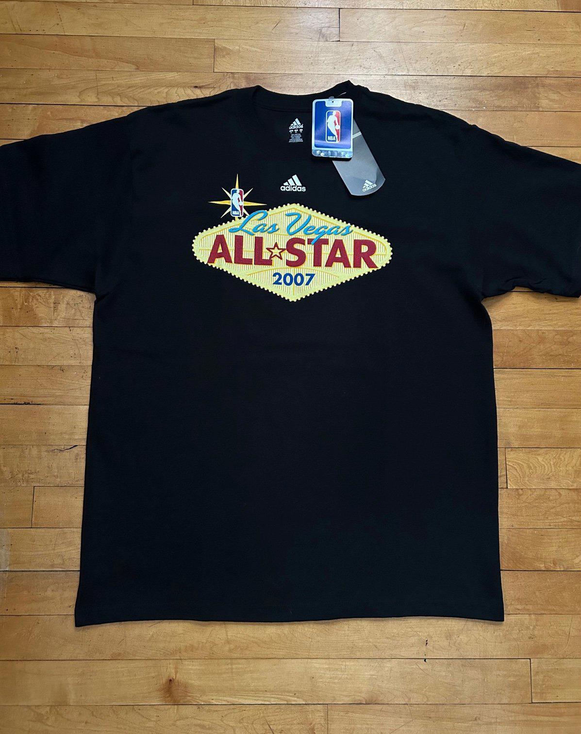 NWT Vintage Adidas NBA Las Vegas All Star Game 2007 T-Shirt