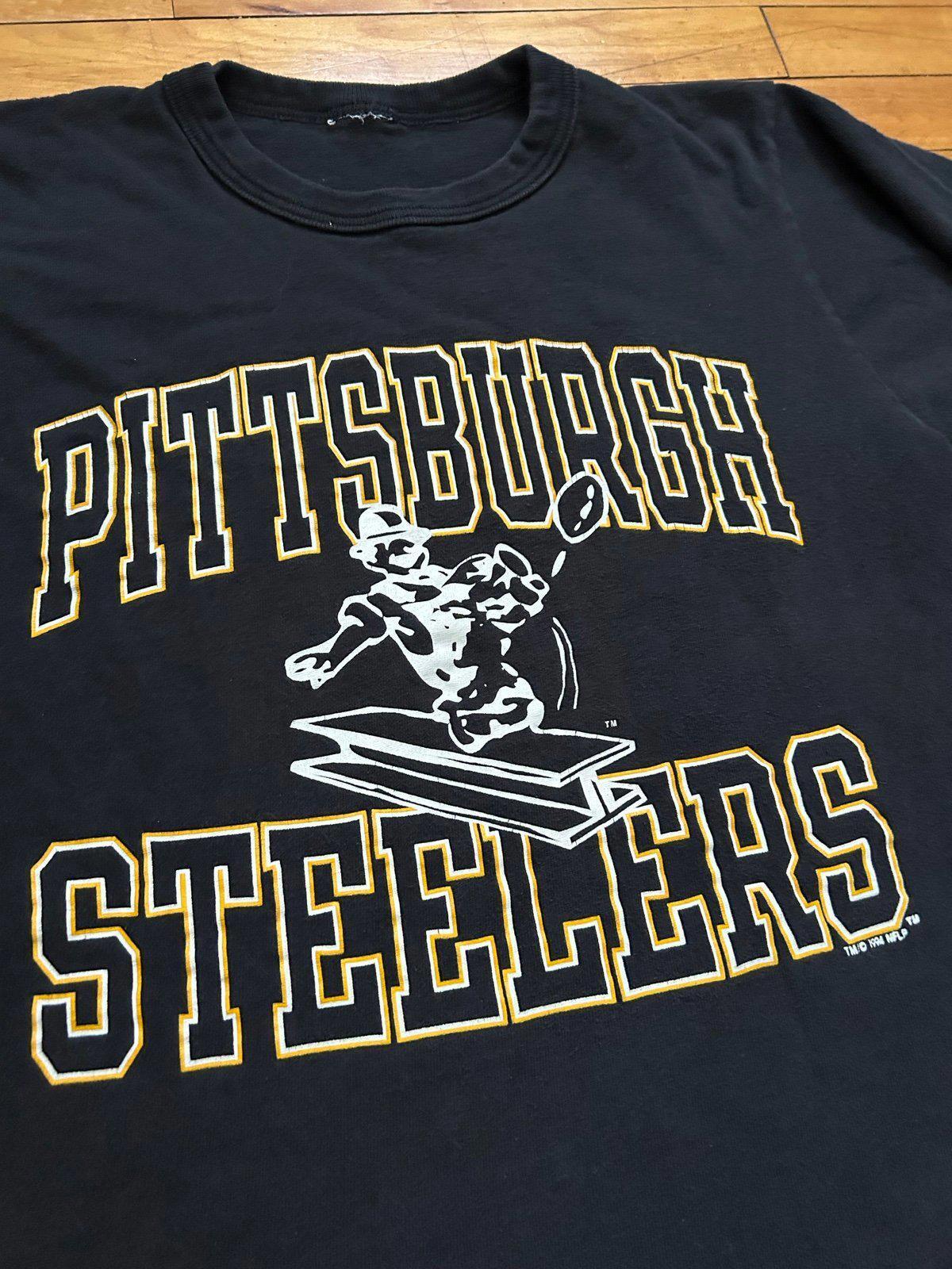 Vintage 1994 NFL Pittsburgh Steelers Champion Single Stitch T-Shirt