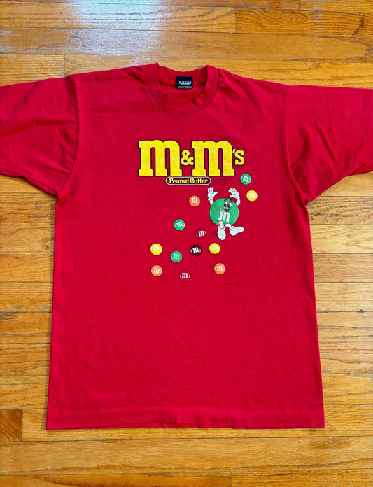 Vintage M&M's Peanut Butter Candy Promo T-Shirt