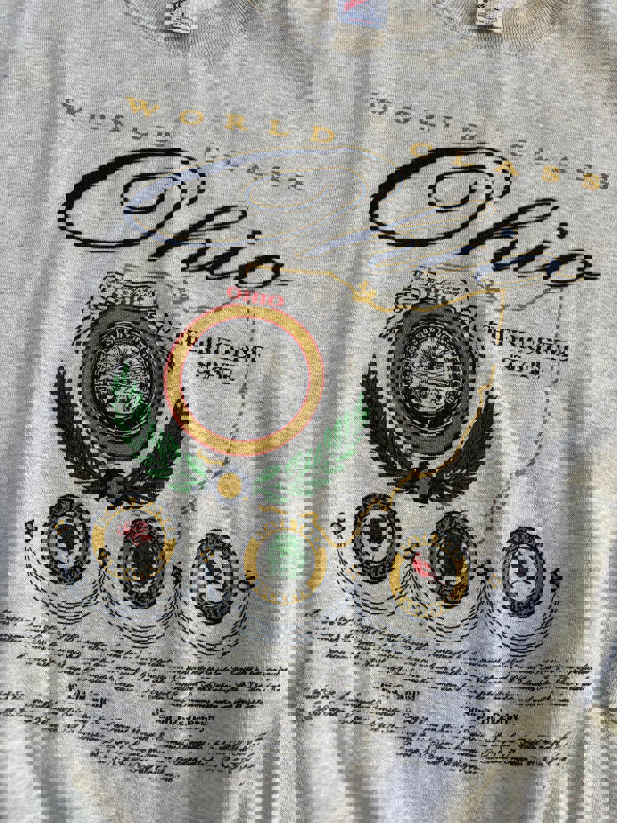 Vintage Ohio The Buckeye State Crewneck