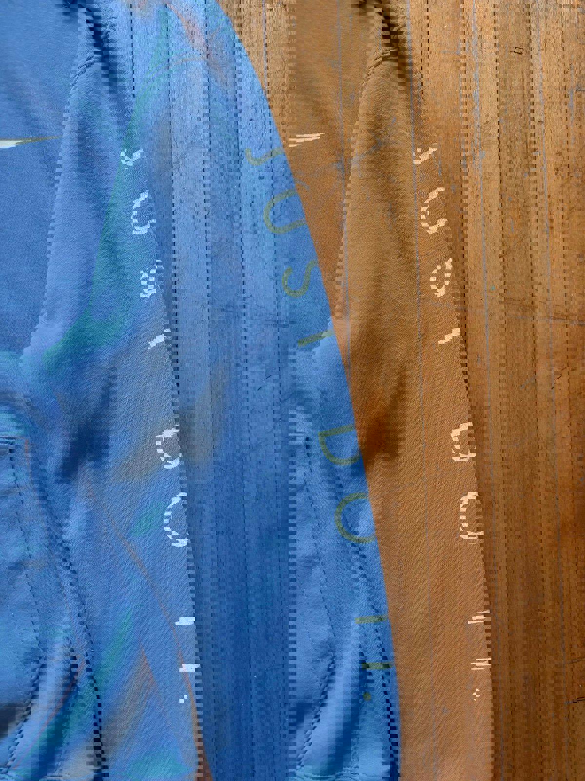 Nike Just Do It Blue Hoodie Sweater