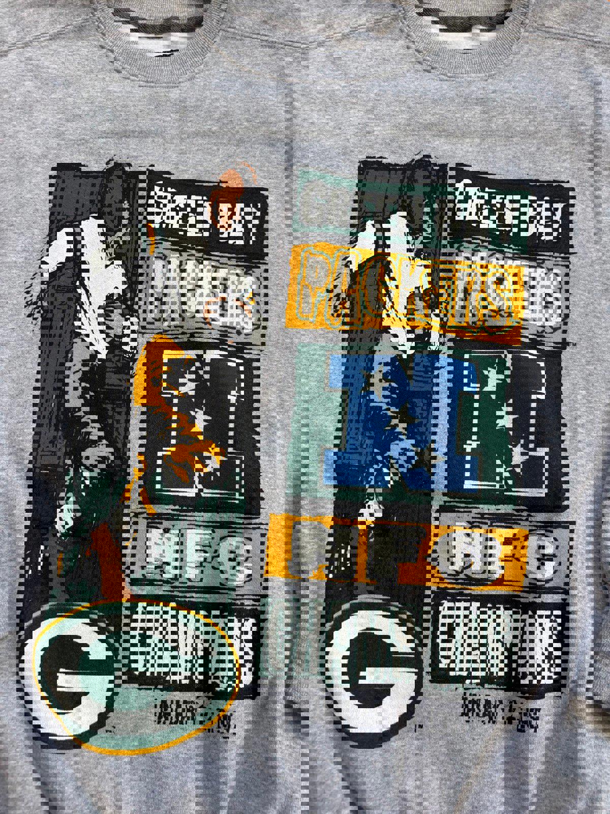 Vintage 90s NFL Green Bay Packer Crewneck Sweater