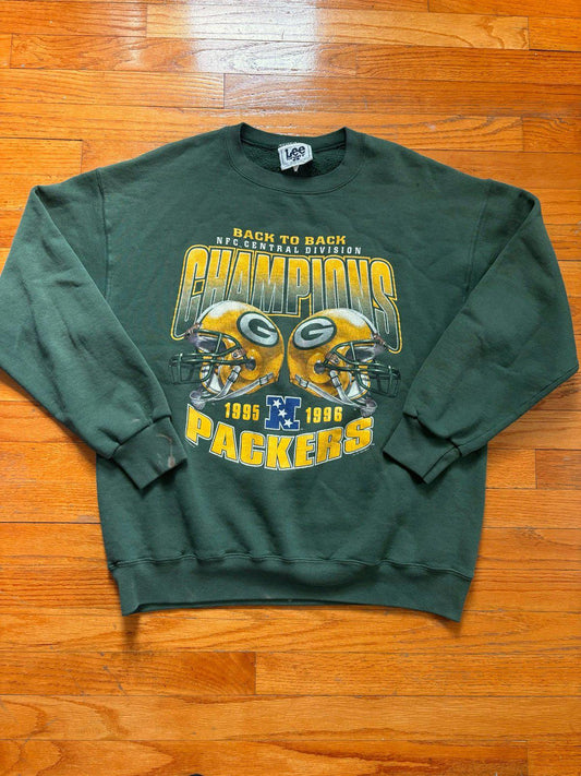 Vintage 90s NFL Green Bay Packer Crewneck Sweater