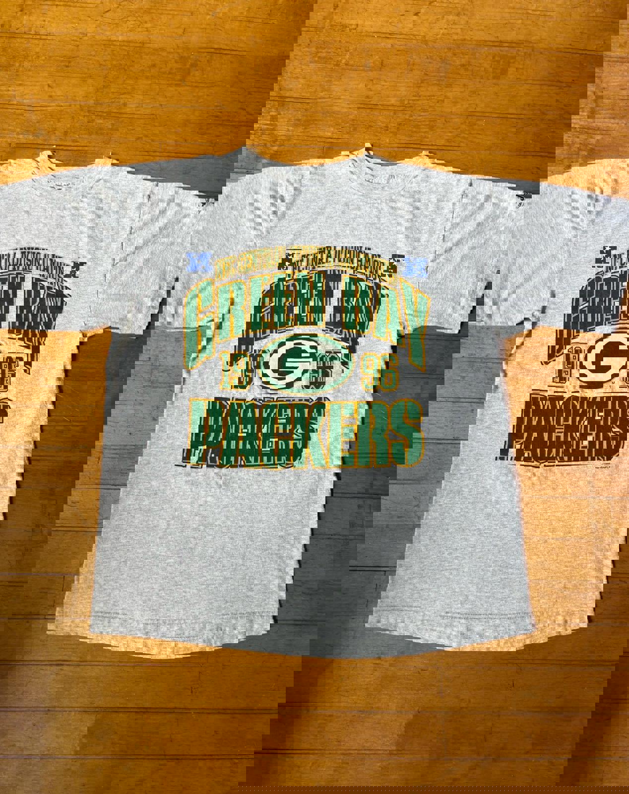 Vintage 90s NFL Green Bay Packers Super Bowl Champion T-Shirt