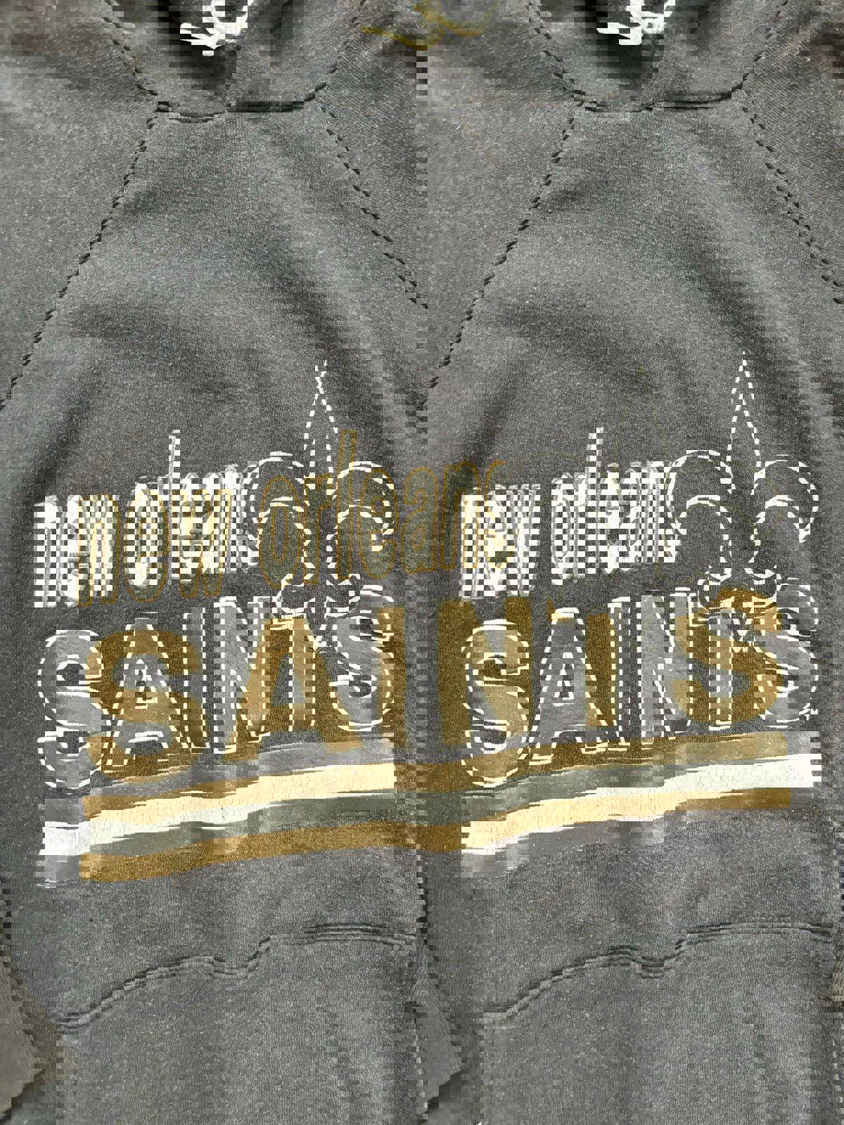 Vintage 80s NFL New Orleans Saints Hoodie Sweater