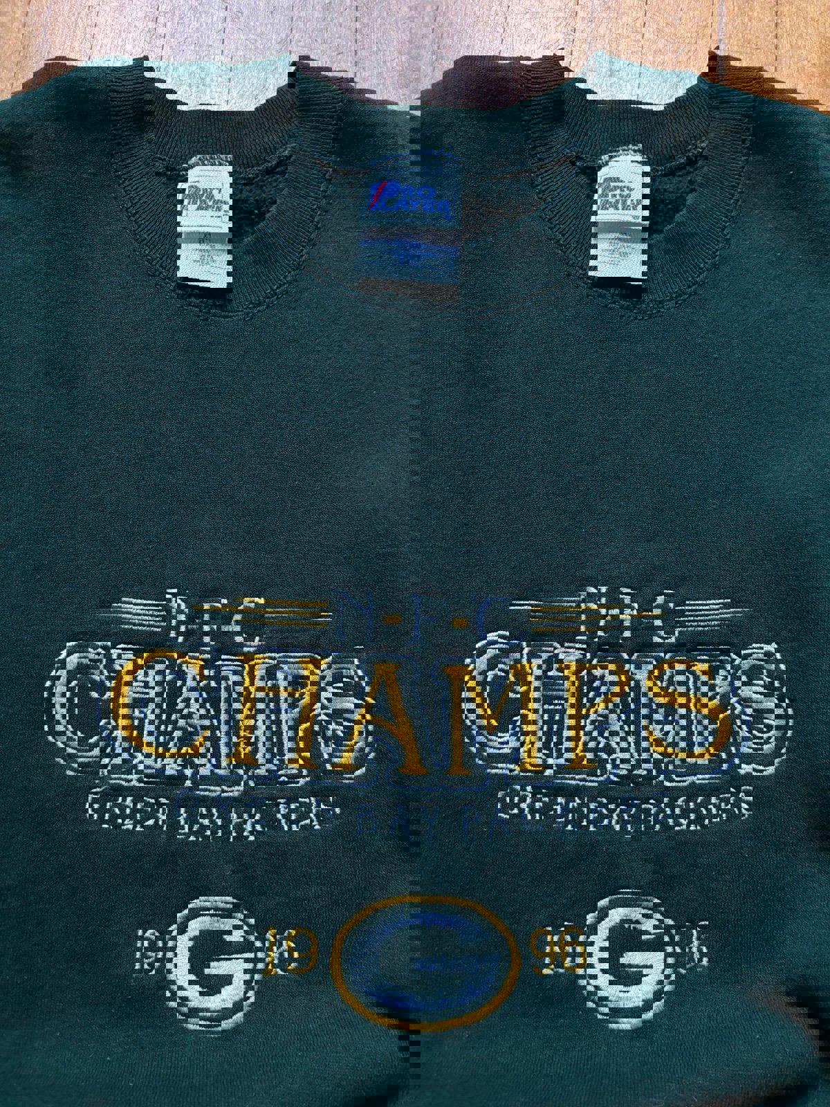 Vintage 90s NFL Green Bay Packers Super Bowl XXXI Champions Crewneck Sweater