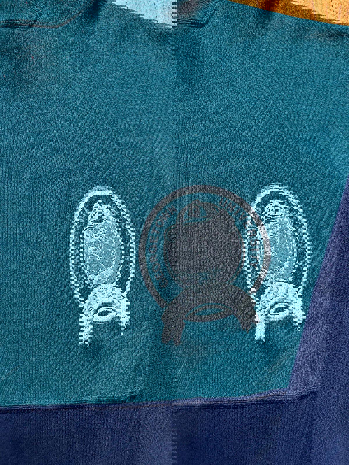 Vintage University of George Town Hoyas Bulldogs Crewneck