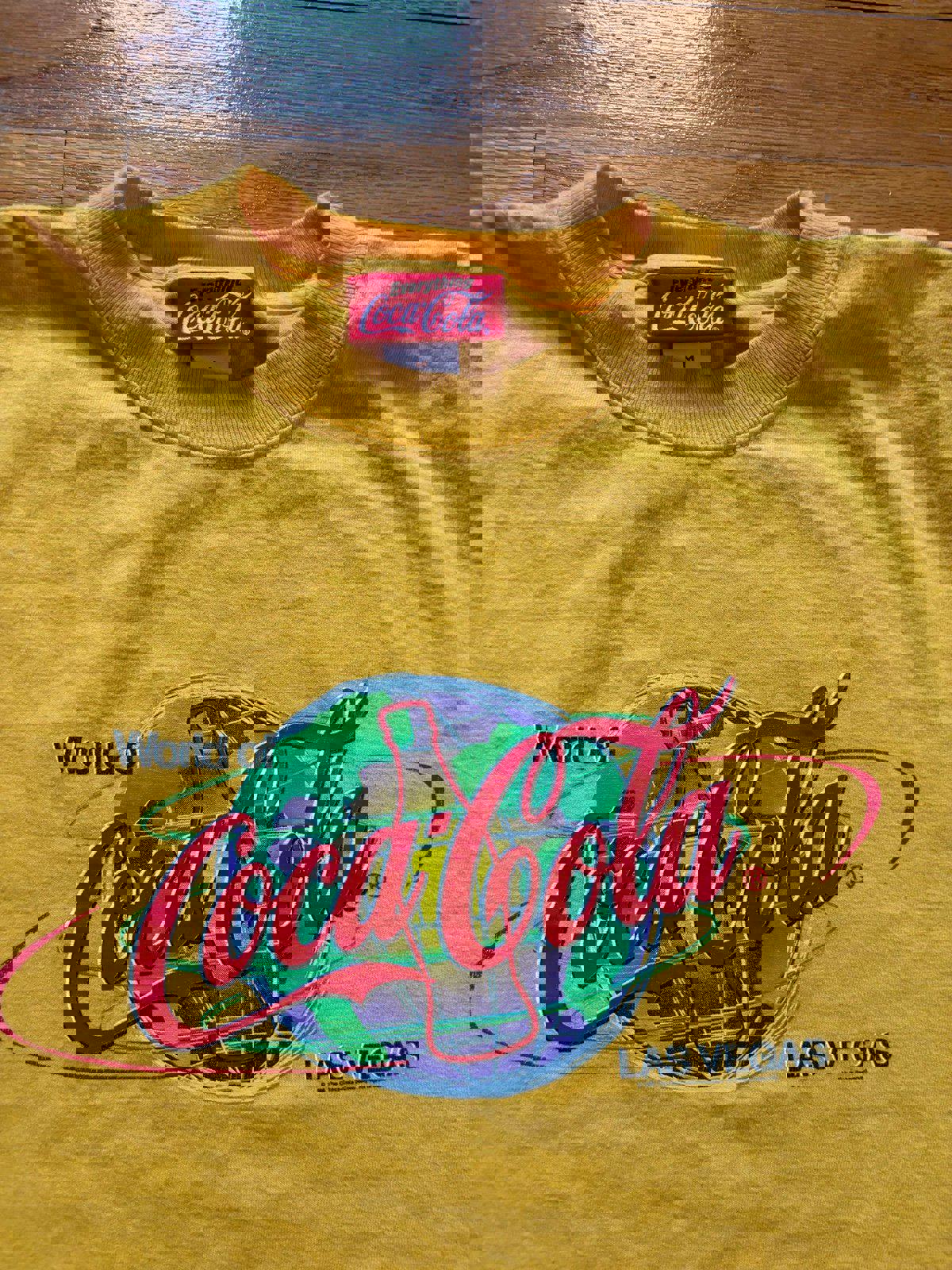 Vintage 90s Coke Coca-Cola Las Vegas T-Shirt