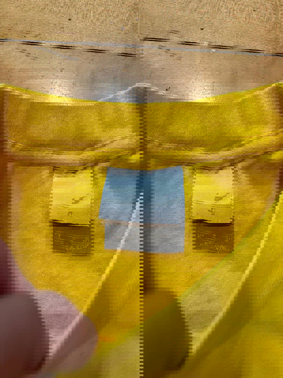 Vintage Nike Swoosh Yellow T-Shirt