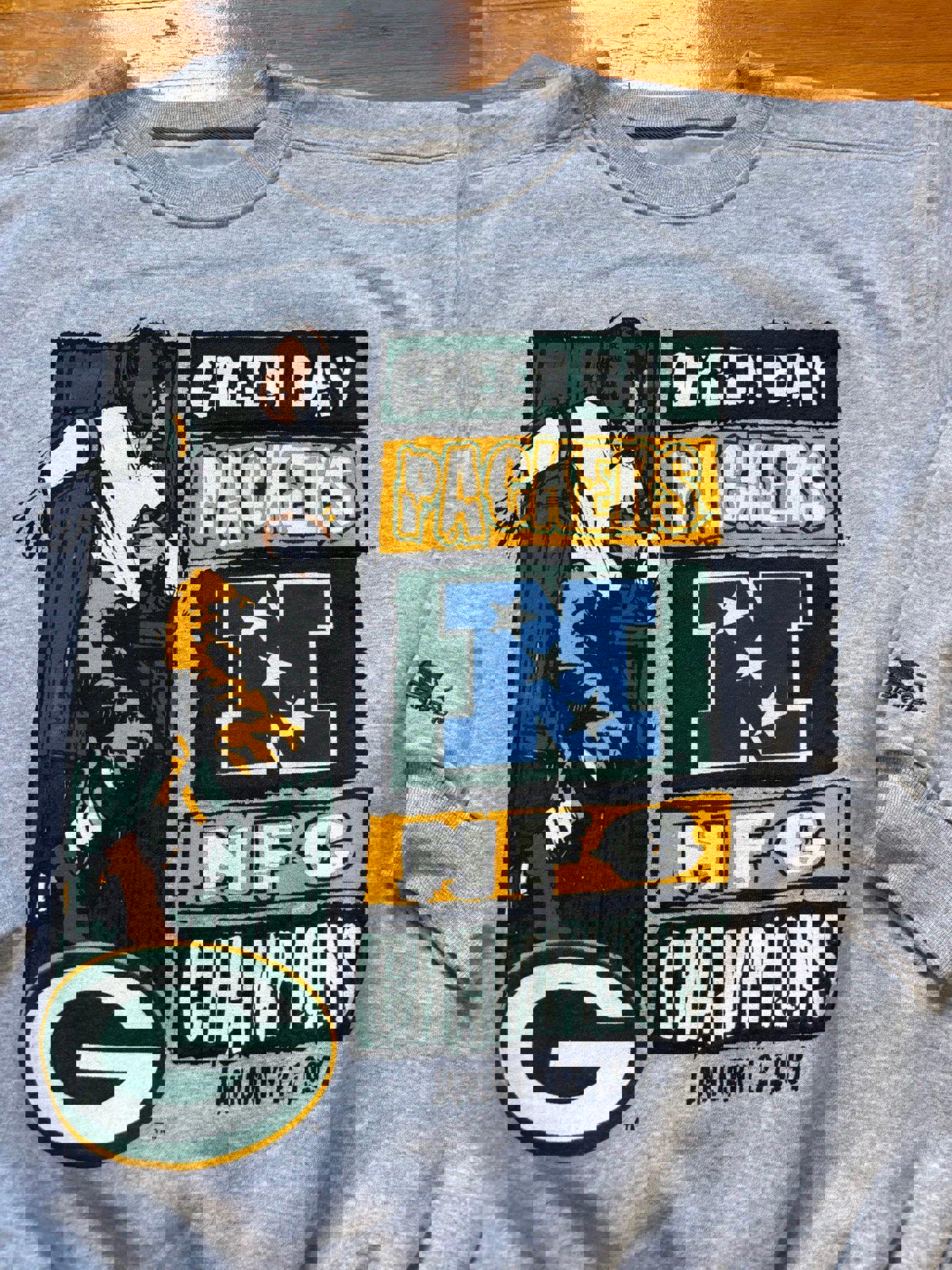 Vintage 90s NFL Green Bay Packer Crewneck Sweater