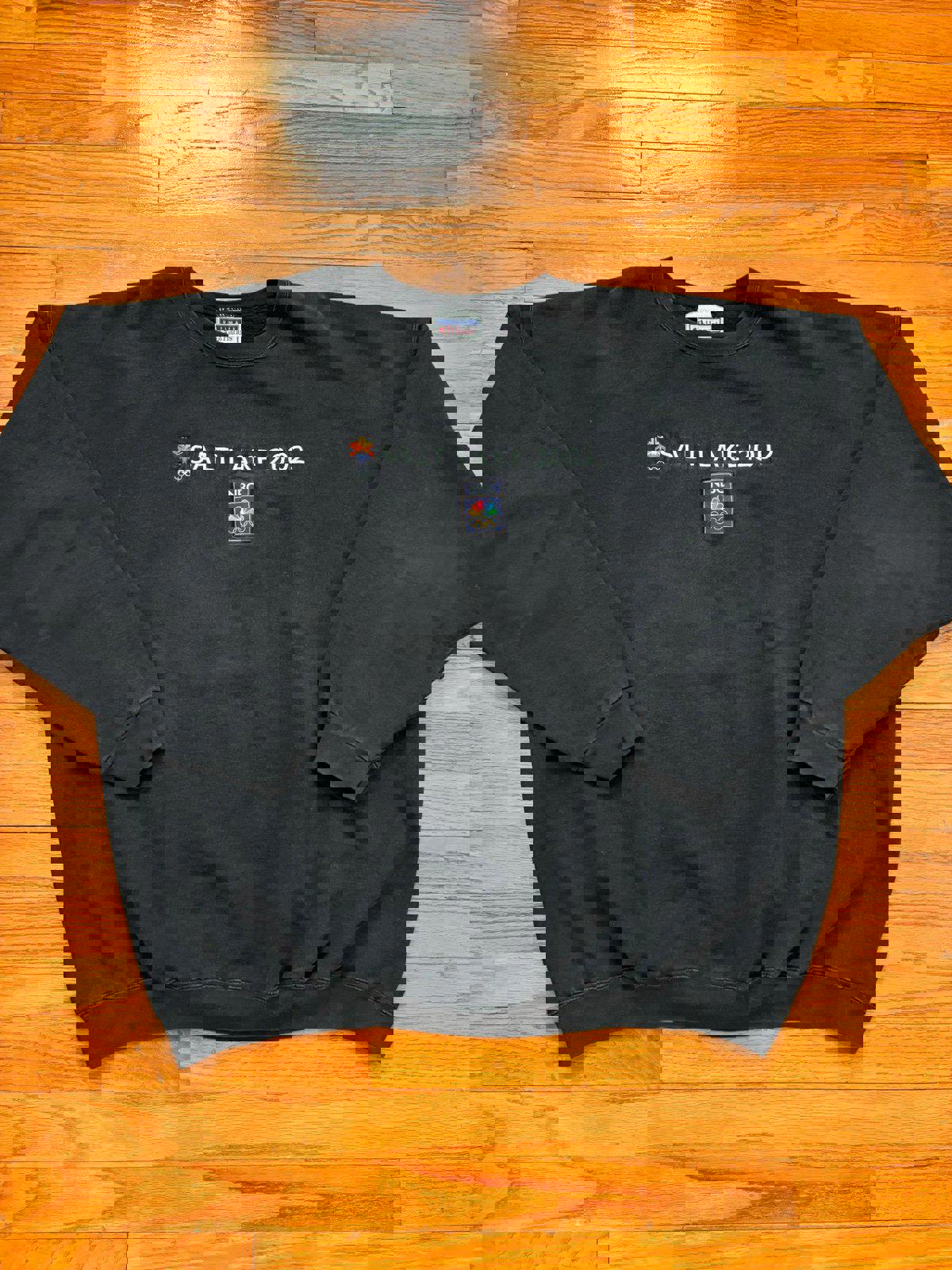 Vintage 2002 Winter Olympics Salt Lake City NBC Crewneck Sweater