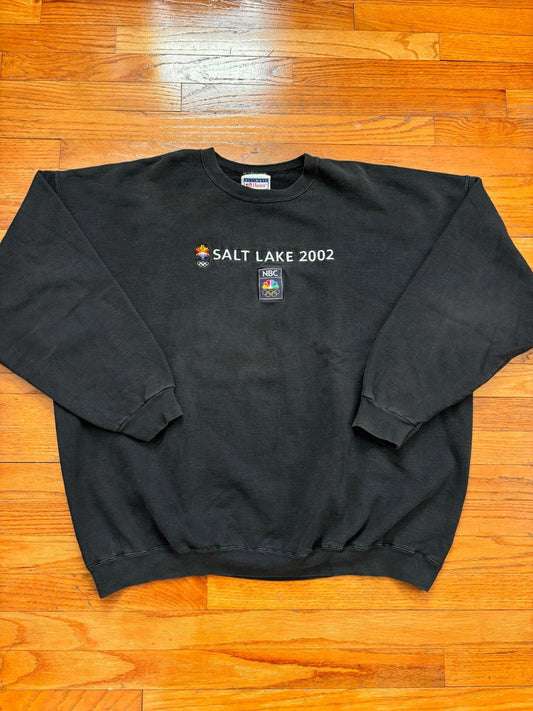 Vintage 2002 Winter Olympics Salt Lake City NBC Crewneck Sweater