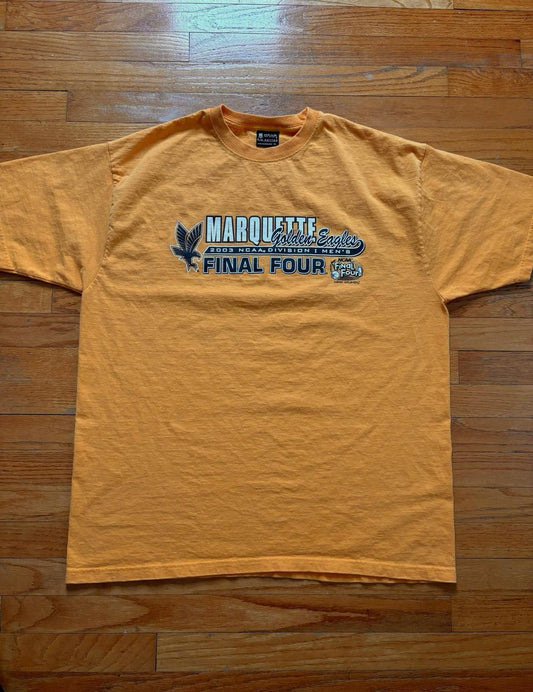 Vintage University of Milwaukee Wisconsin Marquette Eagles Final Four T-Shirt