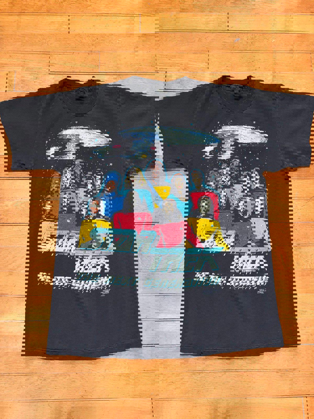 Vintage 1991 Star Trek The Next Generation Changes Single Stitch T-Shirt