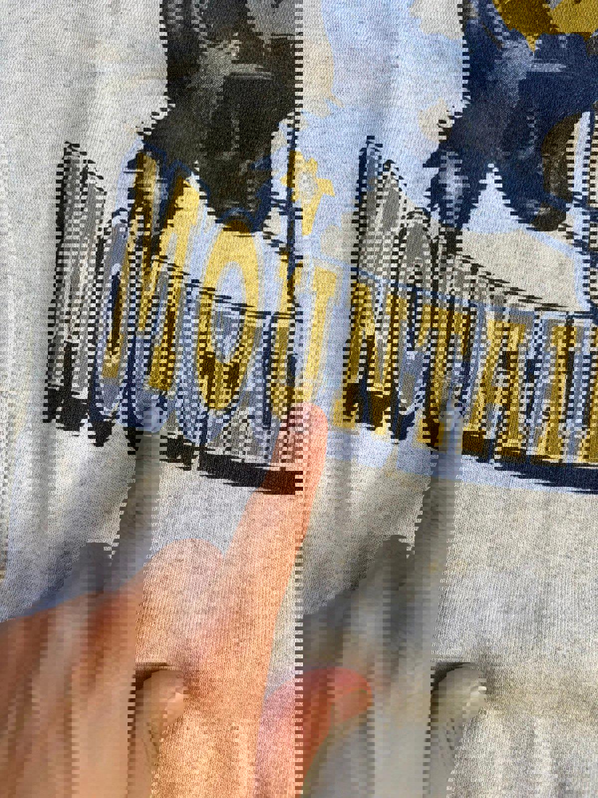 Vintage 1993 University of West Virginia Mountaineers Football Crewneck Sweater