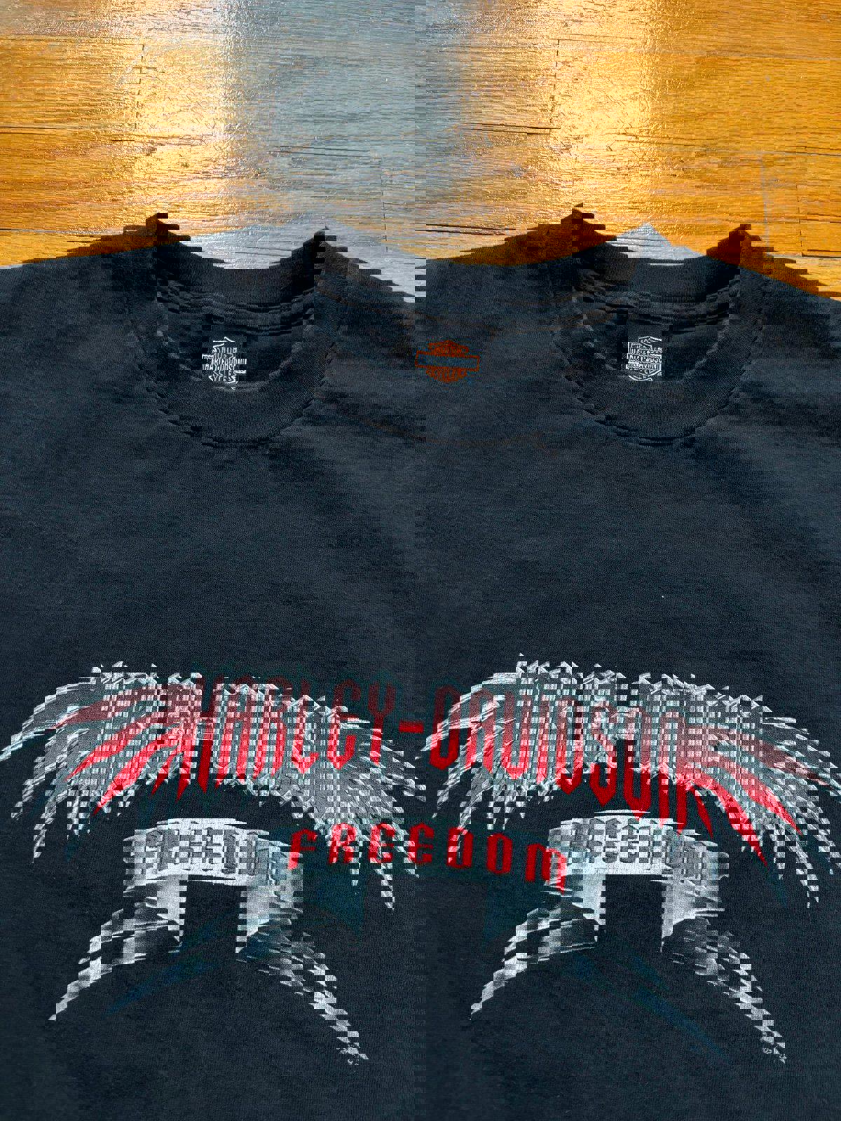 Vintage Harley Davidson Motorcycle Eagle T-Shirt