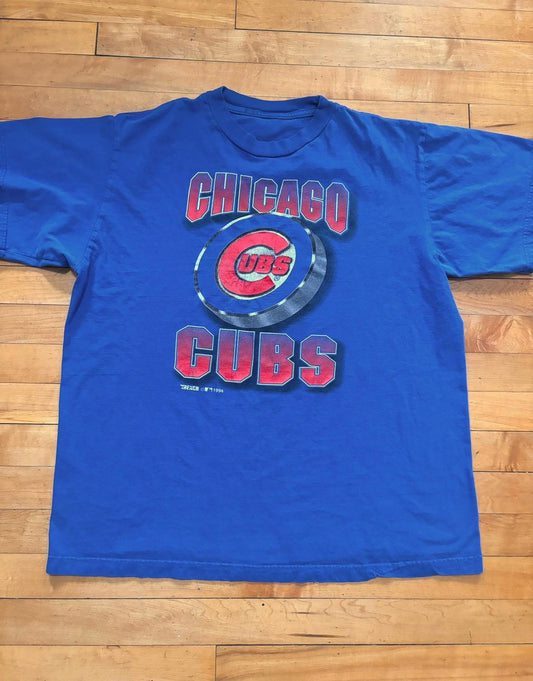 Vintage 90s MLB Chicago Cubs Single Stitch T-Shirt