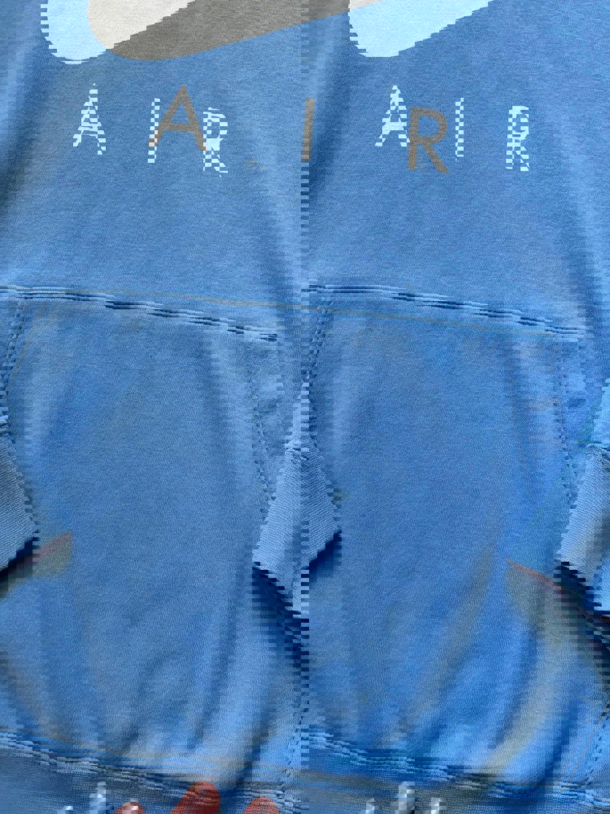 Nike Just Do It Blue Hoodie Sweater