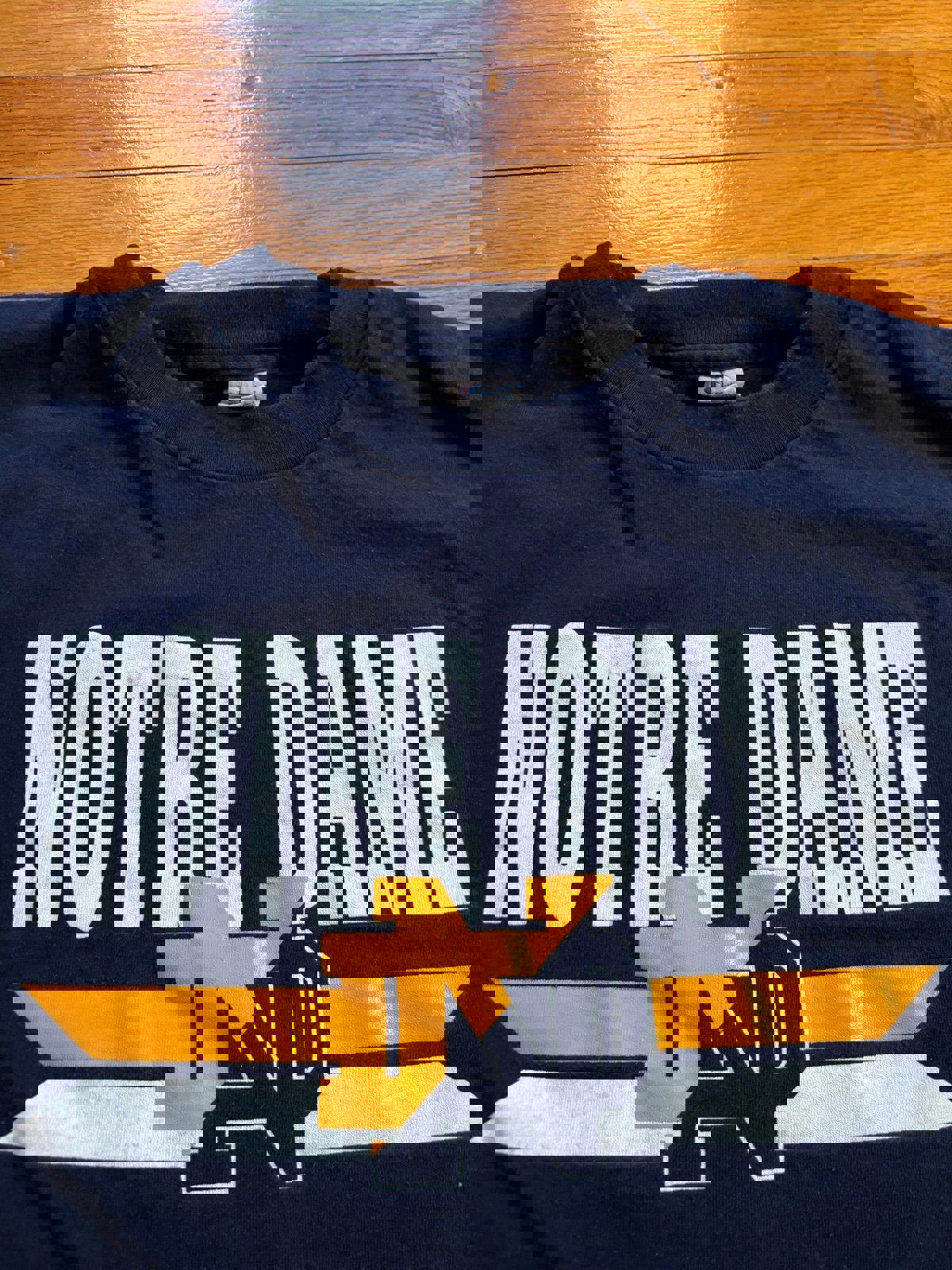 Vintage 80s University of Notre Dame Fighting Irish Champion T-Shirt