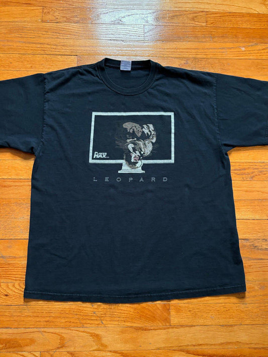 Vintage Y2K Leopard Power Max T-Shirt