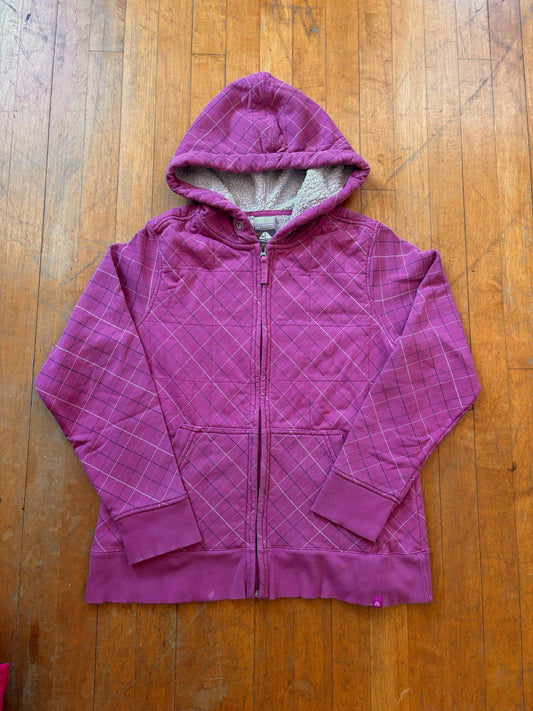 Vintage Nike ACG Pink Purple Fleece Zip Up Hoodie