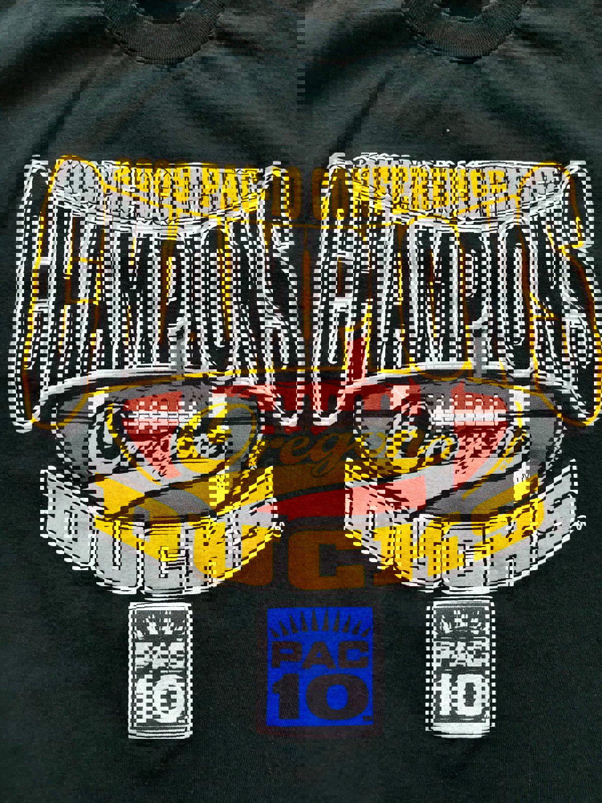 Vintage Oregon Ducks Pac 10 Champions T-Shirt