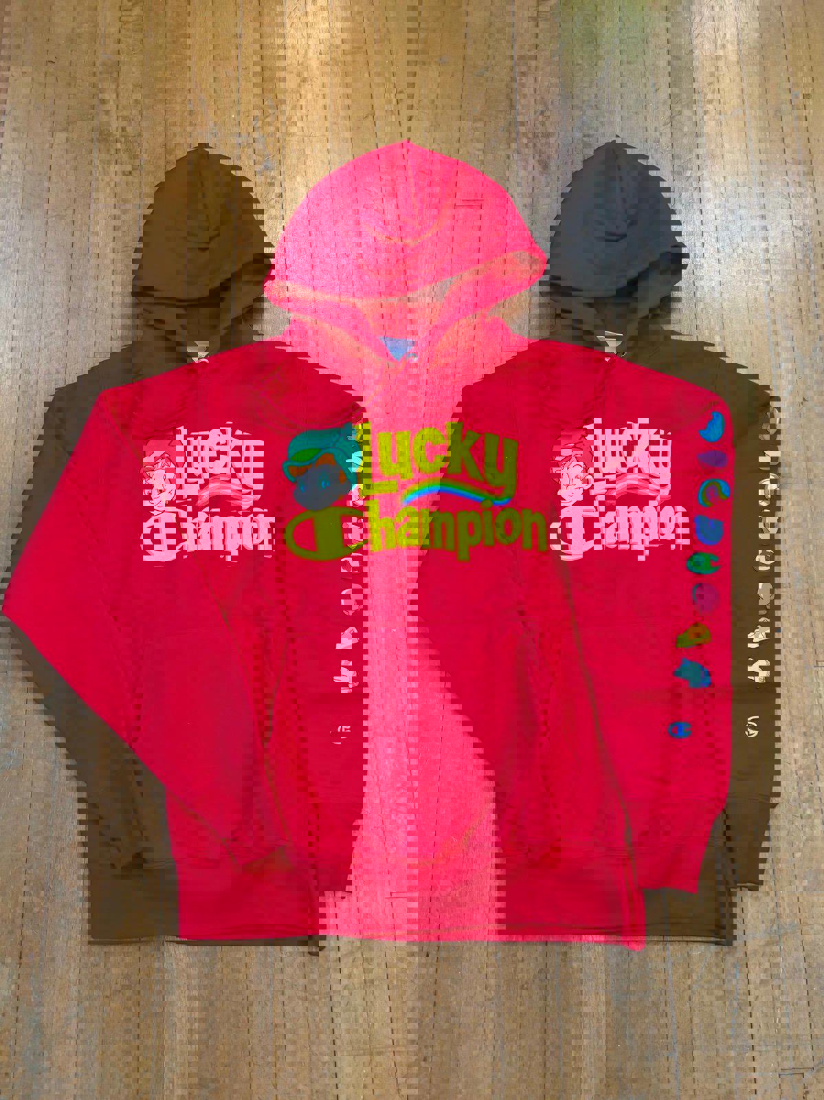 Champion General Mills Lucky Charms RARE Hoodie