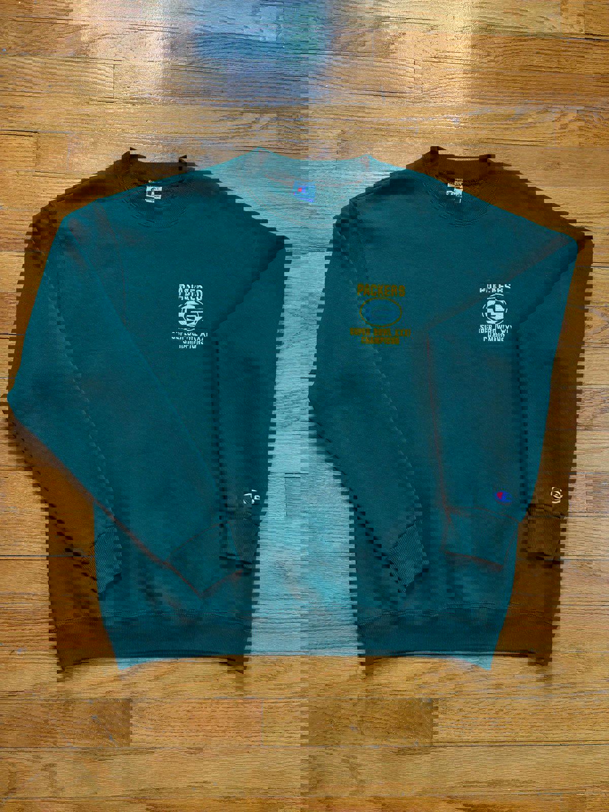 Vintage 90s NFL Green Bay Packer Super Bowl XXXI Champions Crewneck Sweater