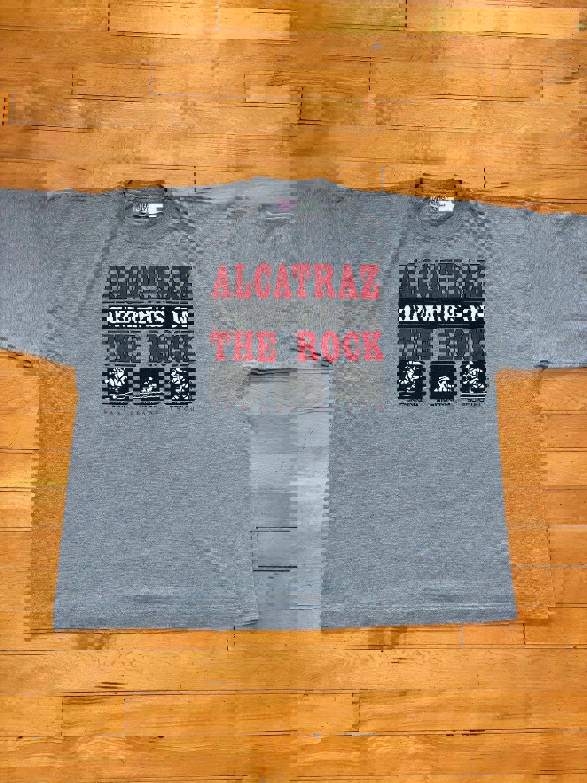 Vintage Alcatraz Olympics on the Rock T-Shirt