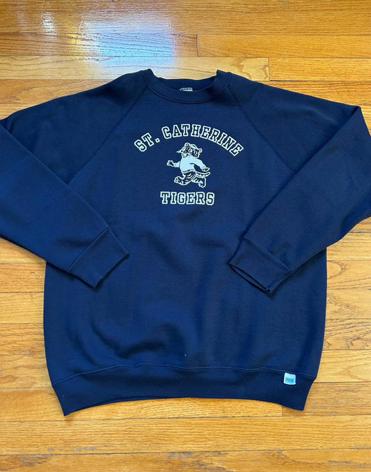 Vintage St. Catherine Tigers Crewneck