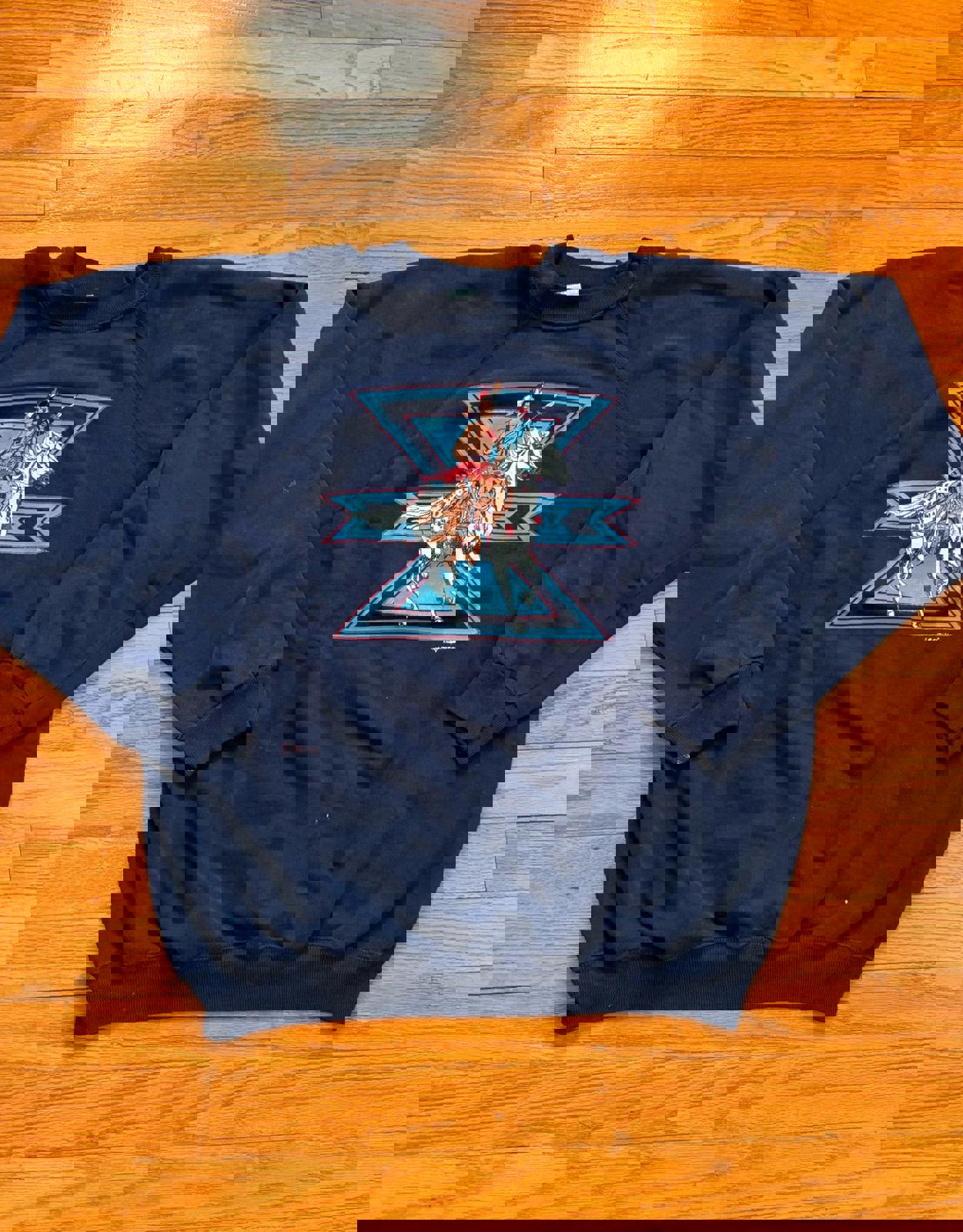 Vintage Native American Crewneck Sweater