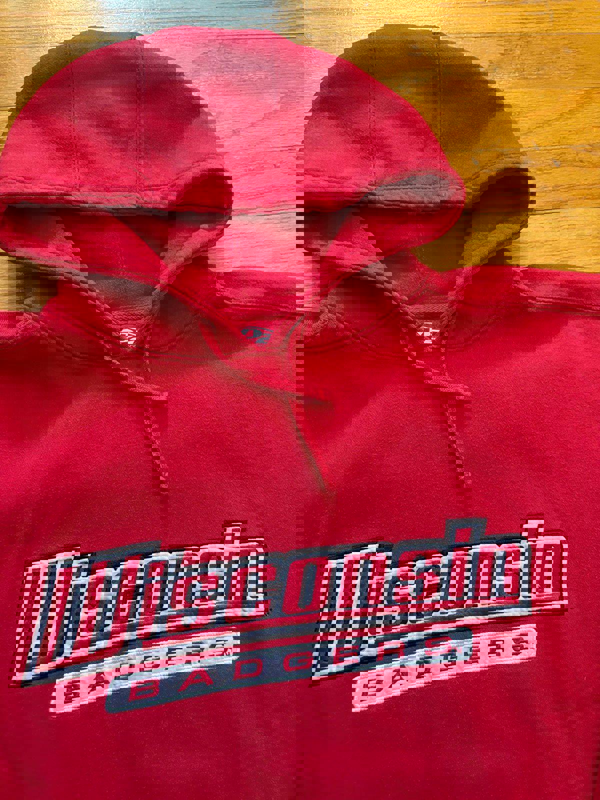 Vintage University of Wisconsin Badgers Hoodie Sweater