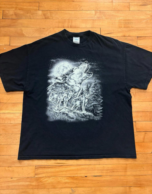 Vintage 90s Nature Wolf T-Shirt