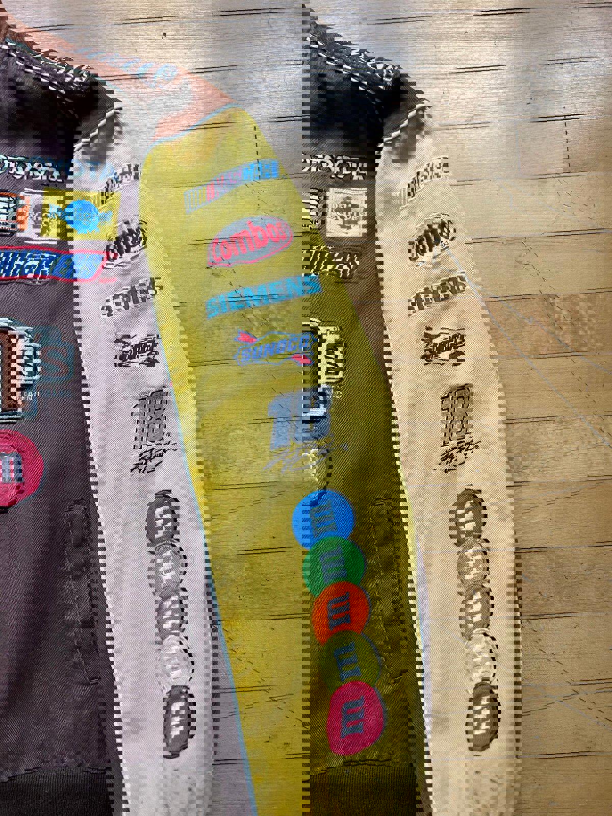 Vintage NASCAR M&M's Kyle Busch Racing Jacket