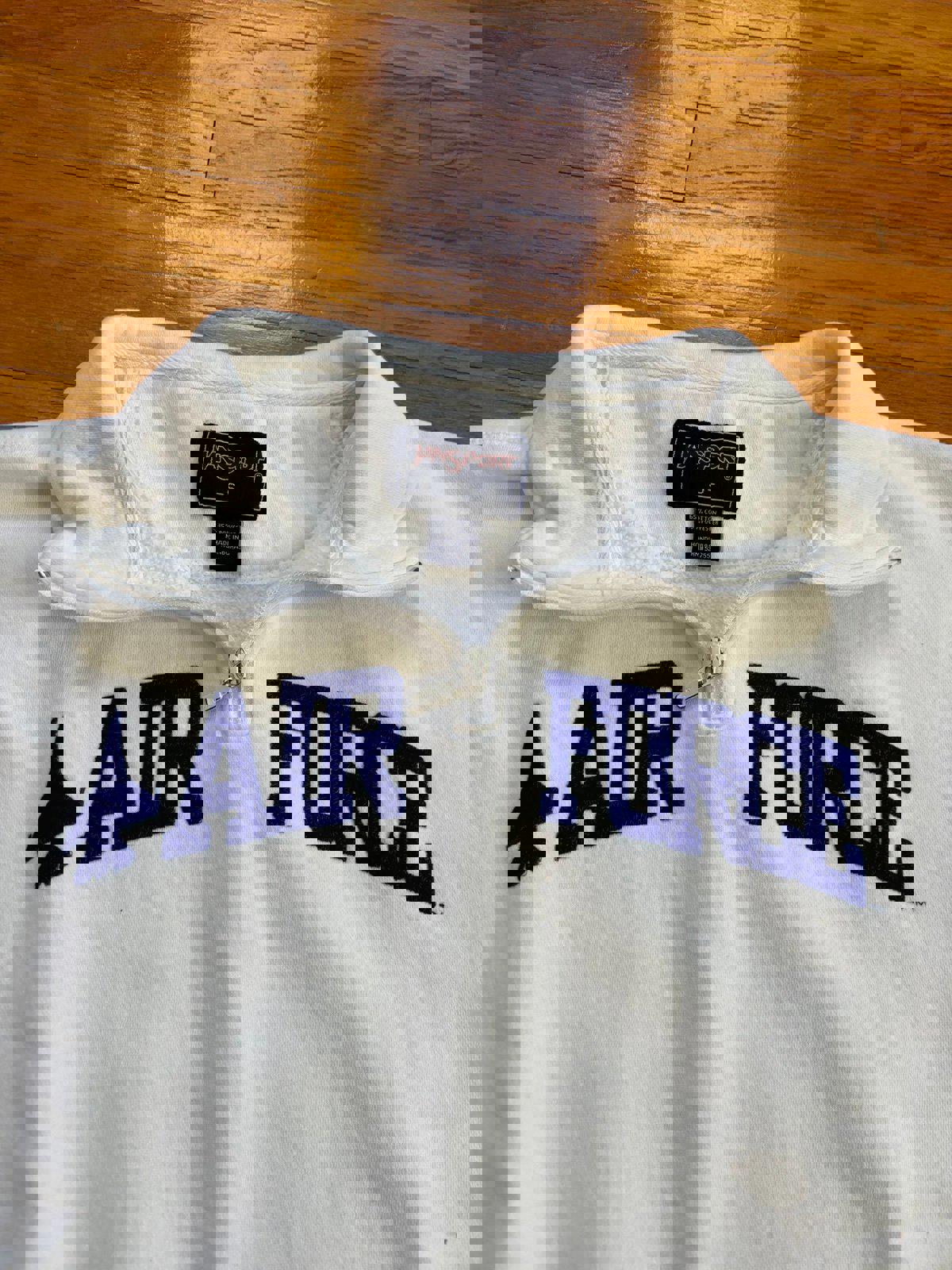 Vintage Jansport Air Force Academy Quarter Zip Sweater