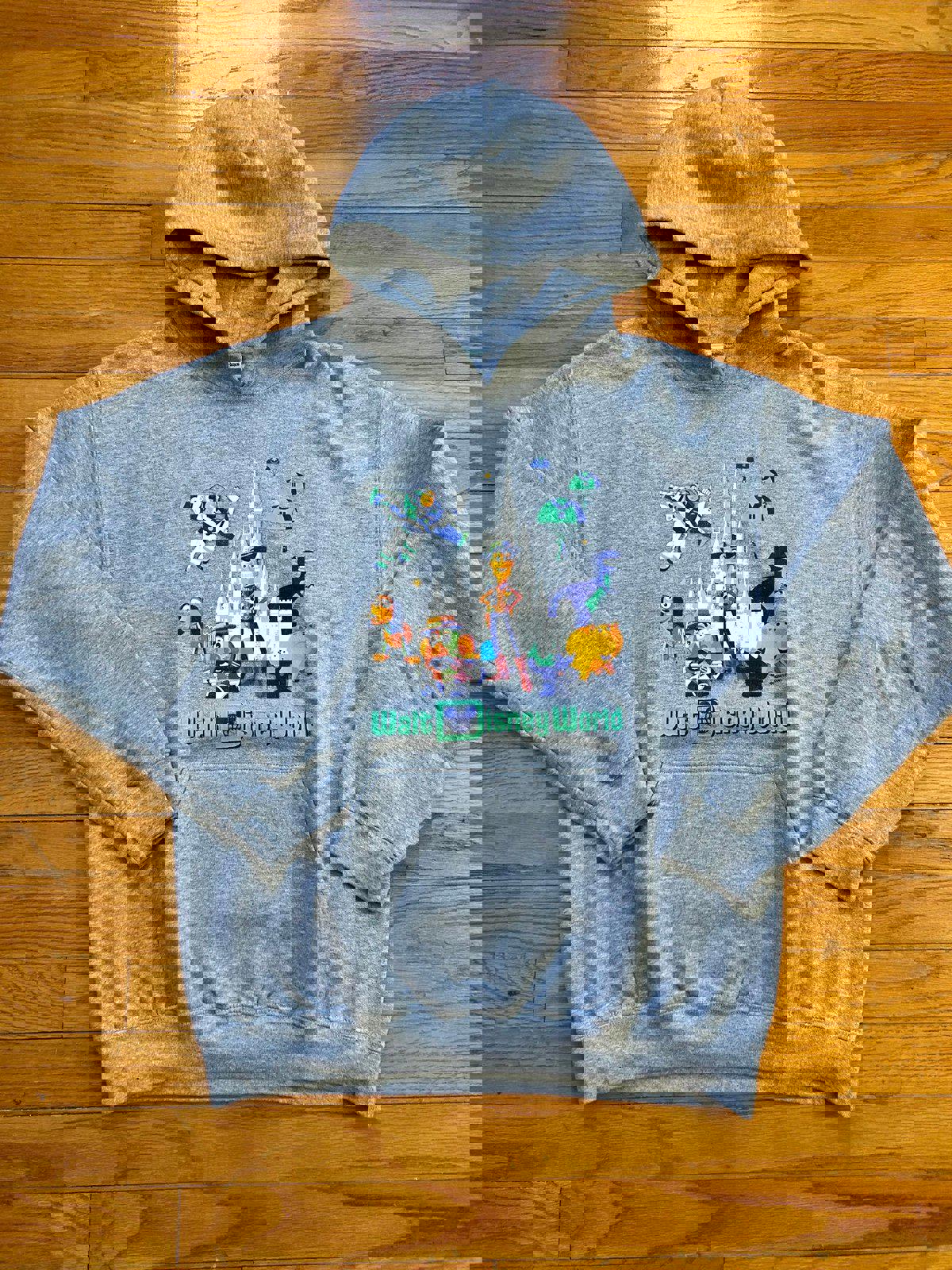 Vintage Walt Disney World Toy Story Buzz Woody Hoodie