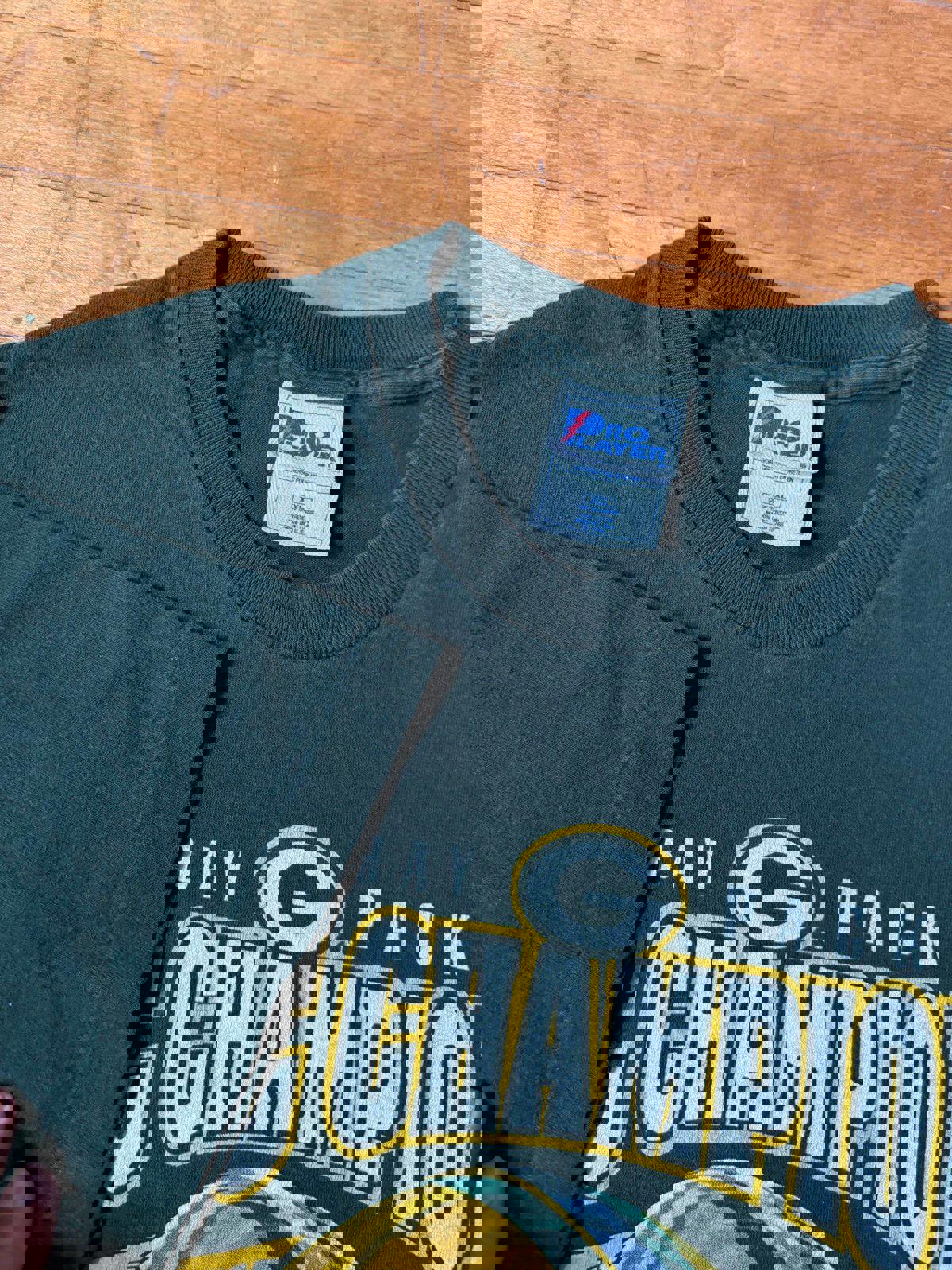 Vintage 90s NFL Green Bay Packers Super Bowl Champion T-Shirt