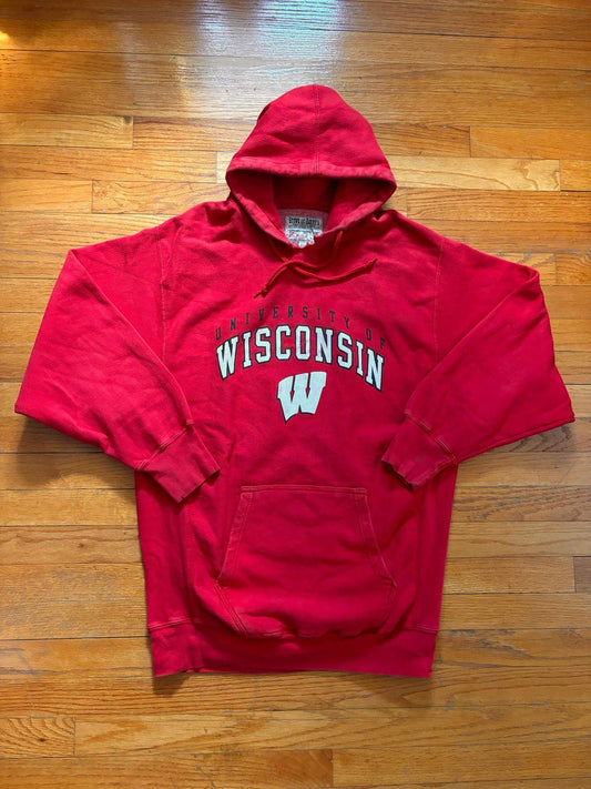 Vintage University of Wisconsin Badgers Hoodie Sweater