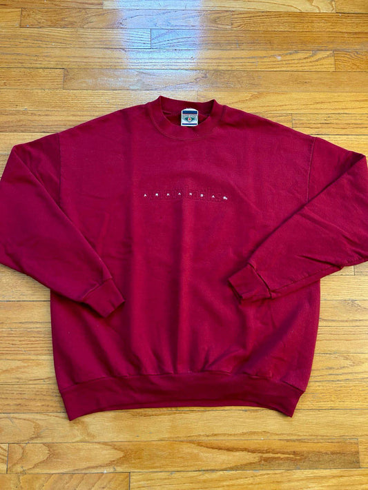 Vintage Arkansas Razorbacks Crewneck